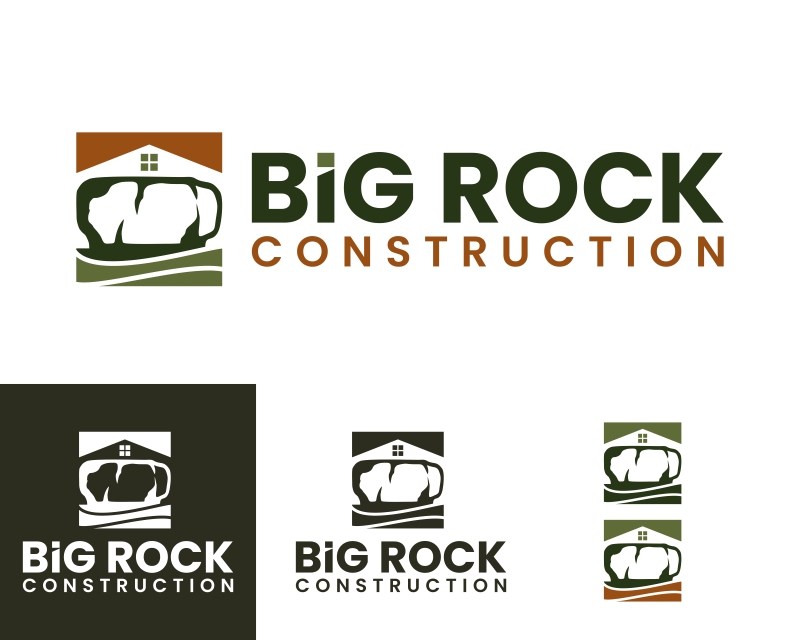 Logo Design for Big Rock Construction