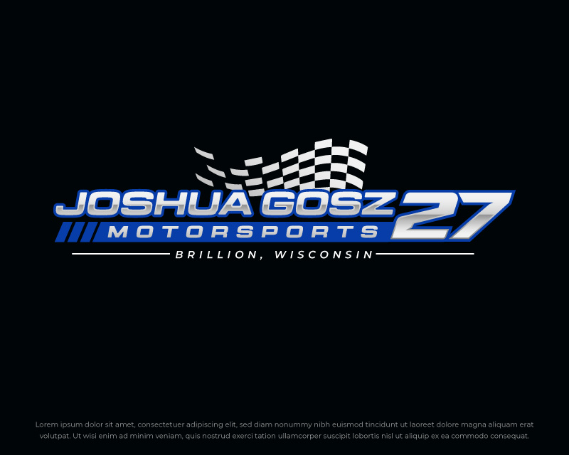 Logo Design for Joshua Gosz Motorsports