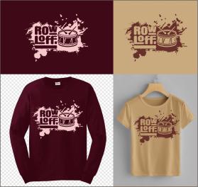Row-Loff Productions  t-shirt design entry by Junaedi,