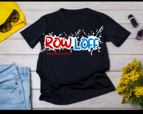 Row-Loff Productions  t-shirt design entry by Farrukh Baig