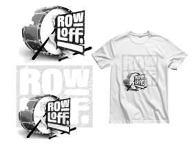 Row-Loff Productions  t-shirt design entry by Koestepi Soedarsono