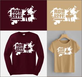 Row-Loff Productions  t-shirt design entry by Junaedi,