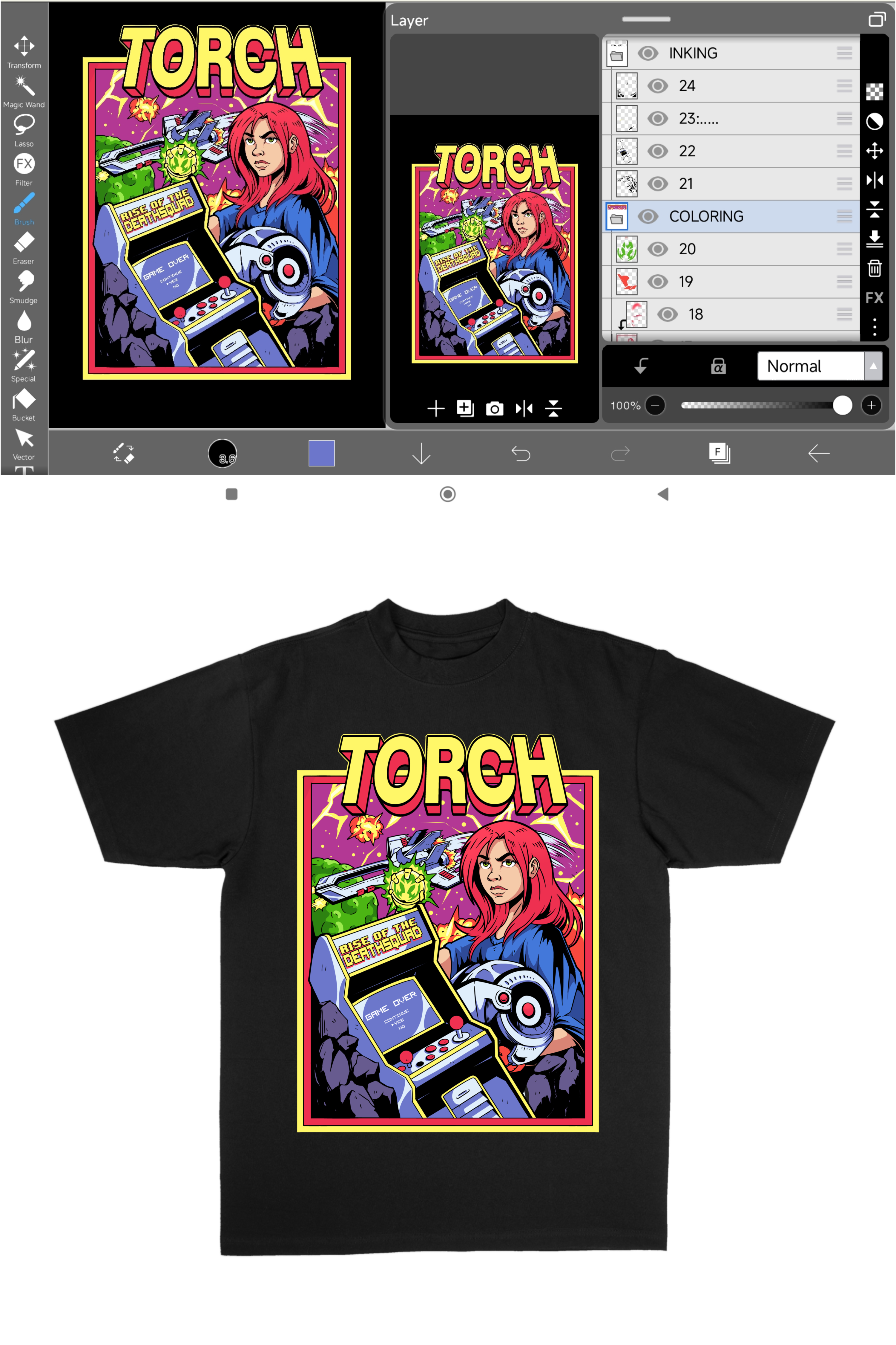T-Shirt Design for AJ Rojek | Comic Book Writer