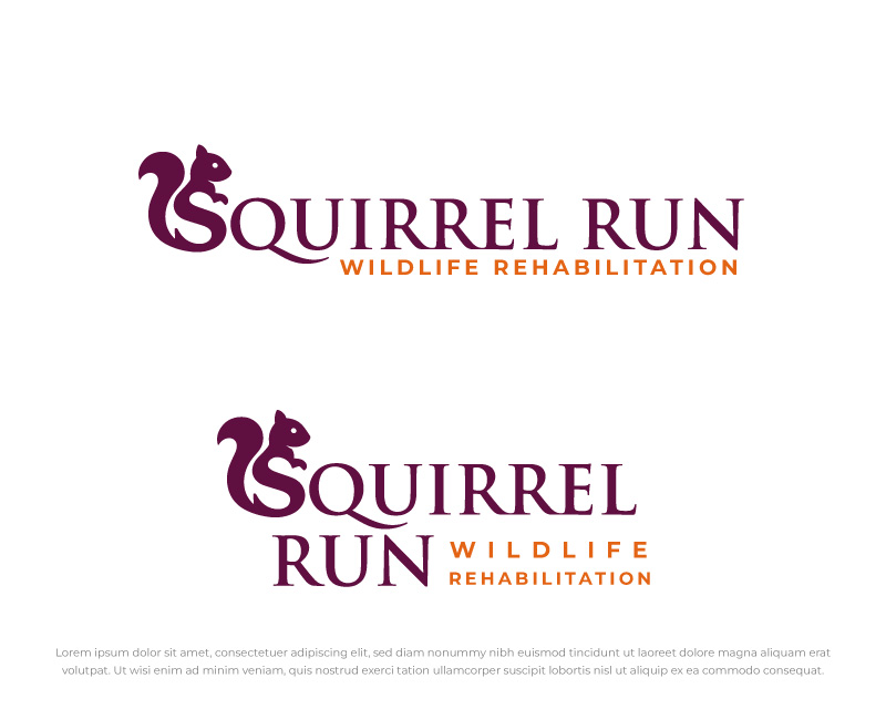 Logo Design for Squirrel Run Wildlife Rehabilitation
