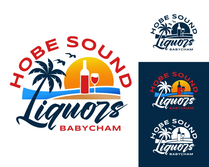 Logo Design for Hobe Sound Liquors