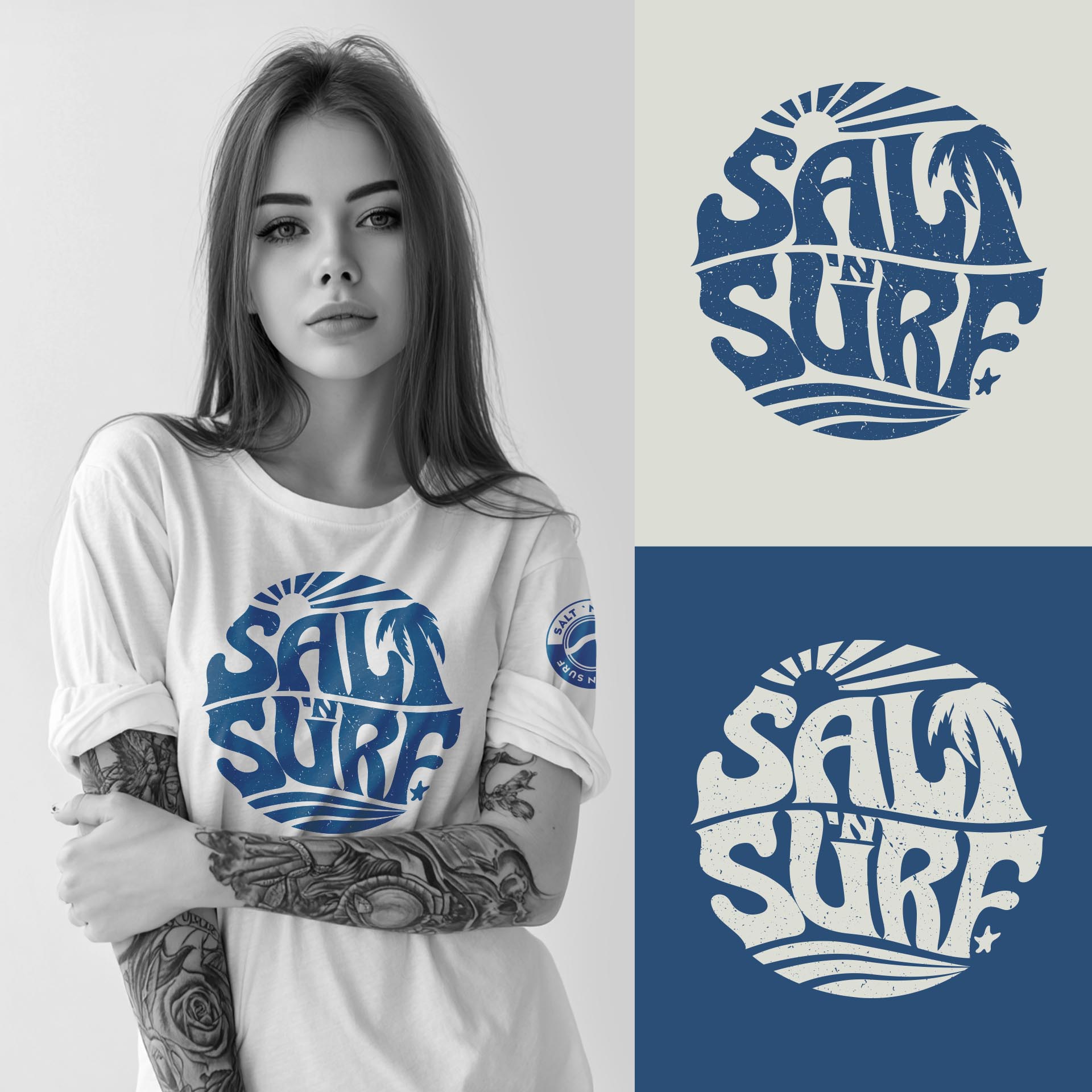 T-Shirt Design for Salt 'n Surf