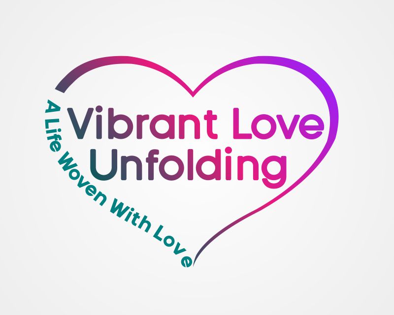 Logo Design for Vibrant Love Unfolding