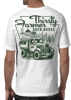 Need t-shirt design for Farm Brewery entry by Dragan Djordjevic