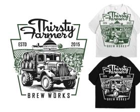 Need t-shirt design for Farm Brewery entry by Ari Muchtarom