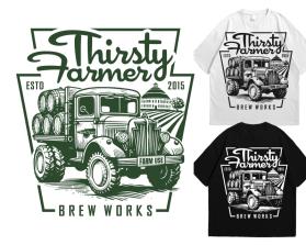 Need t-shirt design for Farm Brewery entry by Ari Muchtarom
