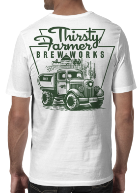 Need t-shirt design for Farm Brewery entry by Dragan Djordjevic