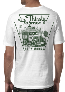 Need t-shirt design for Farm Brewery entry by Dragan Djordjevic