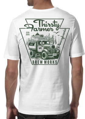 Need t-shirt design for Farm Brewery entry by Dragan Djordjevic