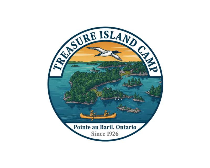Logo Design for Treasure Island Camp