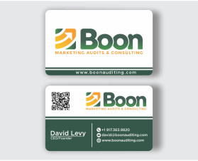 Business Card Design for a marketing consultant entry by miyati