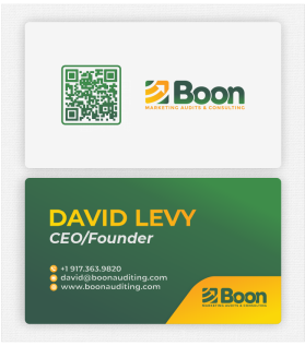 Business Card Design for a marketing consultant entry by alanqosh