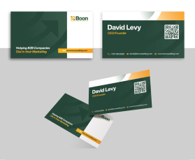 Business Card Design for a marketing consultant entry by arvinatic