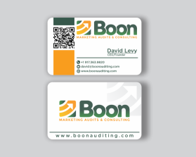 Business Card Design for a marketing consultant entry by miyati