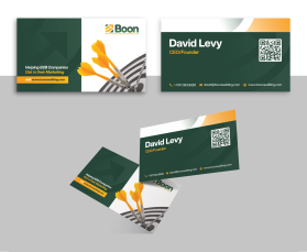 Business Card Design for a marketing consultant entry by arvinatic