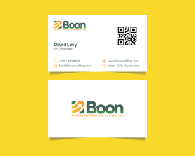 Business Card Design for a marketing consultant entry by andsue