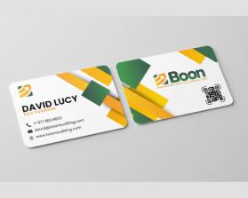 Business Card Design for a marketing consultant entry by Zavi