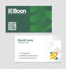 Business Card Design for a marketing consultant entry by Armchtrm