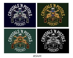 Crystals ’n Pistols Podcast entry by Shamim Ahmed