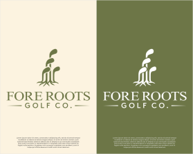 Fore Roots Golf Co. entry by SC_Design
