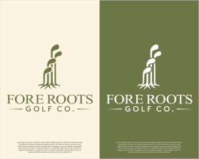 Fore Roots Golf Co. entry by SC_Design