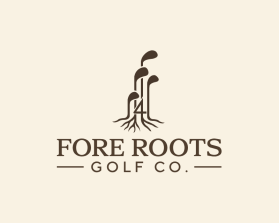 Fore Roots Golf Co. entry by iosiconsdesign