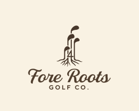 Fore Roots Golf Co. entry by iosiconsdesign