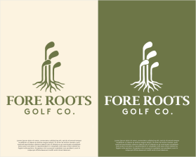 Fore Roots Golf Co. entry by SC_Design