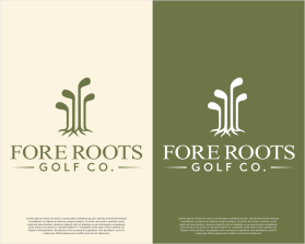 Fore Roots Golf Co. entry by SC_Design