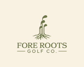 Fore Roots Golf Co. entry by iosiconsdesign