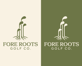 Fore Roots Golf Co. entry by iosiconsdesign