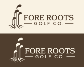 Fore Roots Golf Co. entry by iosiconsdesign
