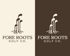 Fore Roots Golf Co. entry by iosiconsdesign