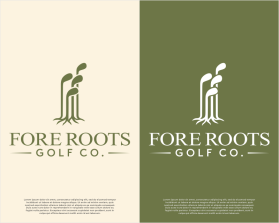 Fore Roots Golf Co. entry by SC_Design