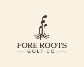 Fore Roots Golf Co. entry by iosiconsdesign