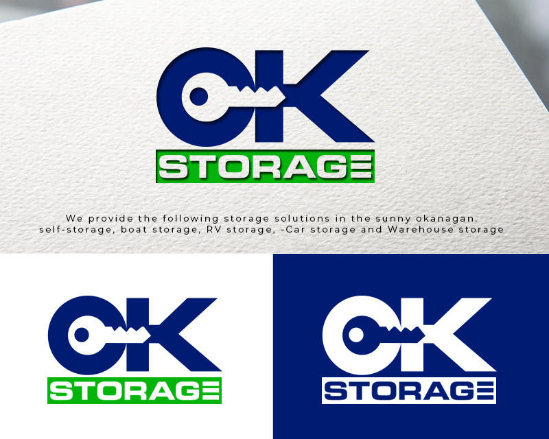 Logo Design for OK Storage