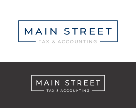 Winning entry: Main Street Tax & Accounting entry by Ethan Barquin