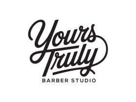 Yours Truly Barber Studio entry by LogoHants