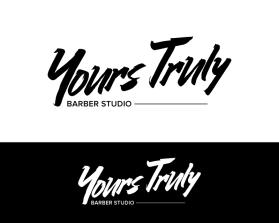 Yours Truly Barber Studio entry by PIO