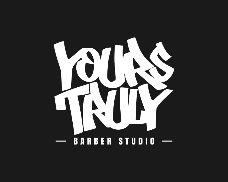 Logo Design for Yours Truly Barber Studio