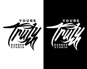Yours Truly Barber Studio entry by Rulz