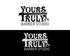 Yours Truly Barber Studio entry by Shark Attack