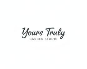 Yours Truly Barber Studio entry by Zavi
