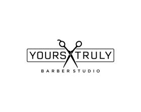 Yours Truly Barber Studio entry by LanJay