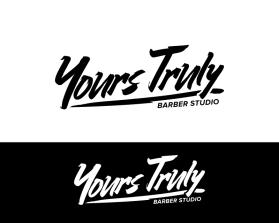 Yours Truly Barber Studio entry by PIO