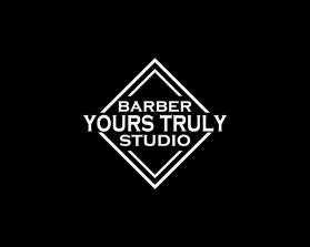 Yours Truly Barber Studio entry by Tasyarin74